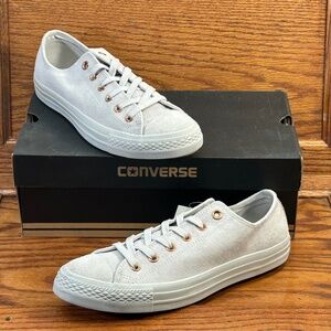 Converse Chuck Taylor All Star Low Top Pure Platinum Rose Shoe Size Women 10